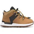 Timberland Timberlandunisex til børn. TB0A6AFHEJS1 Lædersko Sprint Trekker Mid brun (21), Fast, Blonder, Sport, Udendørs, Bæredygtig, børnetøj