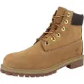 Timberland Timberlandunisex til børn. TB1129097131 Læderstøvler 6 tommer Premium gul (37.5), Fast, Blonder, Casual, børnetøj