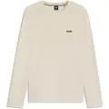 Hugo Boss BOSStil mænd. 50535870 Vaffelskjorte i beige (S), Afslappet, Bomuld, Lange ærmer