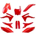 Polisport Off Road Mx Full Honda Crf250r 14-17 / Crf450r 13-16 91532 Plastikkit