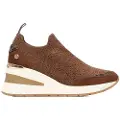 Xti Xtitil kvinder. 14438502-MARRON Træningssko 144385 brun (39), Stof, 3-5 cm, Blonder, Casual