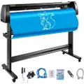 Vevor Vinyl Cutter Plotter Machine 53" Signmaster Software Skilte Making Machine 1350mm Paper Feed Vinyl Cutter Plotter med Stand (53" 1350mm)