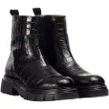 Wonders Wonderstil kvinder. A-4305 Ankelstøvler Bones 05 sort (40), 1-3 cm, Lynlås, Casual