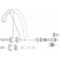 Mavic Kit 14 Rear Non Drive Side Edeemax 27.5´´ Eger
