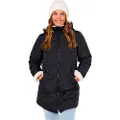 Rip Curl Anti-Series Anoeta Long Line Jakke sort