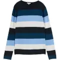 Tom Tailor Knit Structured Striped Trøje