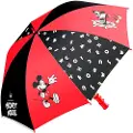 Erik Editores Disney Mickey Automatisk Foldbar Paraply