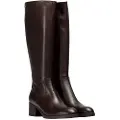Wonders Wonderstil kvinder. G-6250_5121_9332 Læderstøvler Santafé 50 brun (41), 3-5 cm, Lynlås, Casual