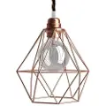 Creative Cables Textile Diamond 1 M Hængende Lampe Med Pære