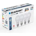 Blaupunkt E27 A60 900lm 9w 4000k Led-pære 4 Enheder