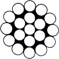 Talamex 1x19 2.5 Mm Stålwire