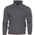 Taimen Cashmere Halv Lynlås Sweatshirt