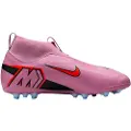 Nike Jr. Mercurial Superfly 10 Academy High Top-fodboldstøvler til kunstgræs mindre/større børn - Pink
