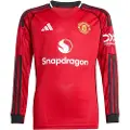 Adidas Manchester United 25/26 Hjem Junior Langærmet T-shirt