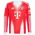 Adidas Fc Bayern 25/26 Hjem Junior Langærmet T-shirt