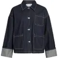 ROUGE EDIT Knappet Denimjakke