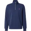 Levi's Levi'stil mænd. A8606-0005 Original Hm 1/4 navy sweatshirt (S), Casual, Bomuld, Blå