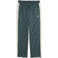 Puma T7 All-Over Print Relaxed Track Pants Men, Men, Green Terrain, S