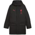 Puma AC Milan Training Winter Jacket Men, Clothing, Black/Red, S