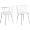 AC Design - Ida spisebordsstol 2-pak - Hvid - Stole - - Homeroom