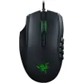 Razer [EXCLUSIVE] Razer Naga Left-Handed Edition MMO Gaming Mouse - True Left-Handed Ergonomic Design - 19+1 Programmable Buttons - Focus+ 20K DPI Optical Sensor
