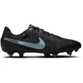 Nike Tiempo Legend 10 Academy-fodboldstøvler (low-top) til vådt græs - sort