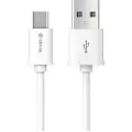 Devia USB - USB-C 2,0 m 2,1A - hvid