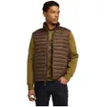 Timberland Timberlandtil mænd. TB0A5WPF2431 Axis Peak Vest brun (3XL), Casual, Genanvendt polister, Bæredygtig
