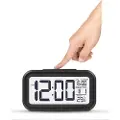 24hShop Digitalt LED-Vækkeur - Sort