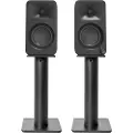 Kanto Audio Kanto Ora Desktop Speakers with S2 Tilted Speaker Stands Black