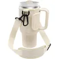 24hShop Etui med bærehåndtag til Stanley flaske - Beige