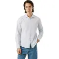 Pepe Jeans Pepe Jeanstil mænd. PM3090814 Korkagtig blå skjorte (S), Casual, Bomuld, Lange ærmer