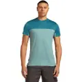 Icebreaker Merino Blend 125 Cool-lite Sphere Colour Block T-shirt Med Korte ærmer