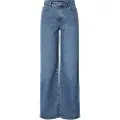 Pieces Selma Mb New Wide Leg Højtaljede Jeans