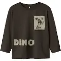 Name It Mini Dinosaur- Top Med Lange Ærmer