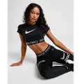 Nike Kortærmet Nike Pro-Dri-FIT-croptop med grafik til kvinder - sort