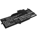 24hShop Batteri til notebook, bærbar computer til Lenovo ThinkPad X1 Nano og andre