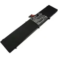 24hShop Batteri til notebook, bærbar computer til Razer Blade F1, Pro 4K, RZ09-01663E53-R3G1 og andre