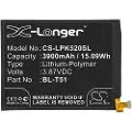 24hShop Batteri til SmartPhone, Mobil til LG K52, LMK525BMW, K62+ 2020 og andre.