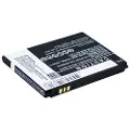 24hShop Batteri til SmartPhone, Mobil til Prestigio MultiPhone 4300 Duo