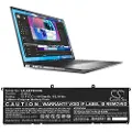 Cameron Sino Batteri til notebook, bærbar computer til DELL Precision 5680