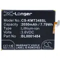 24hShop Batteri til SmartPhone, Mobil til KAZAM Tornado 348, Thunder 348