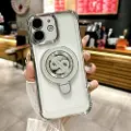 24hShop Cover med MagSafe og modlysblænde til iPhone 12 - Sølv
