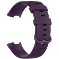 24hShop Urrem Fitbit Charge4 / Charge3 L Mørkelilla