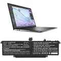 Cameron Sino Batteri til notebook, bærbar computer til DELL Precision 14 5470, Precision 5470