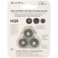 Shaver-Parts Skærehoved til Philips HQ9-barbermaskine med TripleTrack-teknologi