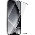 24hShop Hærdet skærmbeskytter til Samsung Galaxy S25 Ultra - Svart metalramme