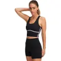 Under Armour Meridian Piped Crop ærmeløs T-shirt