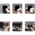 Tech-Protect Apple Watch Series 10 Tech-Protect Glass Flex+ Hybrid skærmbeskytter - 42mm - 2 stk. - Sort kant