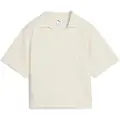 Puma Class Relaxed Polo Tee Women, Clothing, Alpine Snow, XL